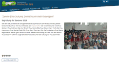 Desktop Screenshot of mosbacher-berg.de