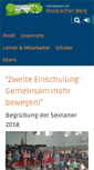 Mobile Screenshot of mosbacher-berg.de